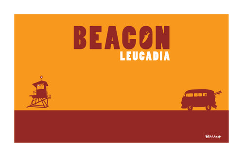 BEACON ~ LEUCADIA ~ CATCH A SURF ~ SURF BUS ~ TOWER ~ 12x18