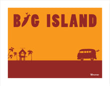 Load image into Gallery viewer, BIG ISLAND ~ SURF BUS HUT ~ 16x20