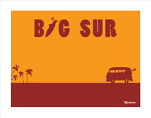 Load image into Gallery viewer, BIG SUR ~ CATCH A SURF ~ SURF BUS ~ 16x20