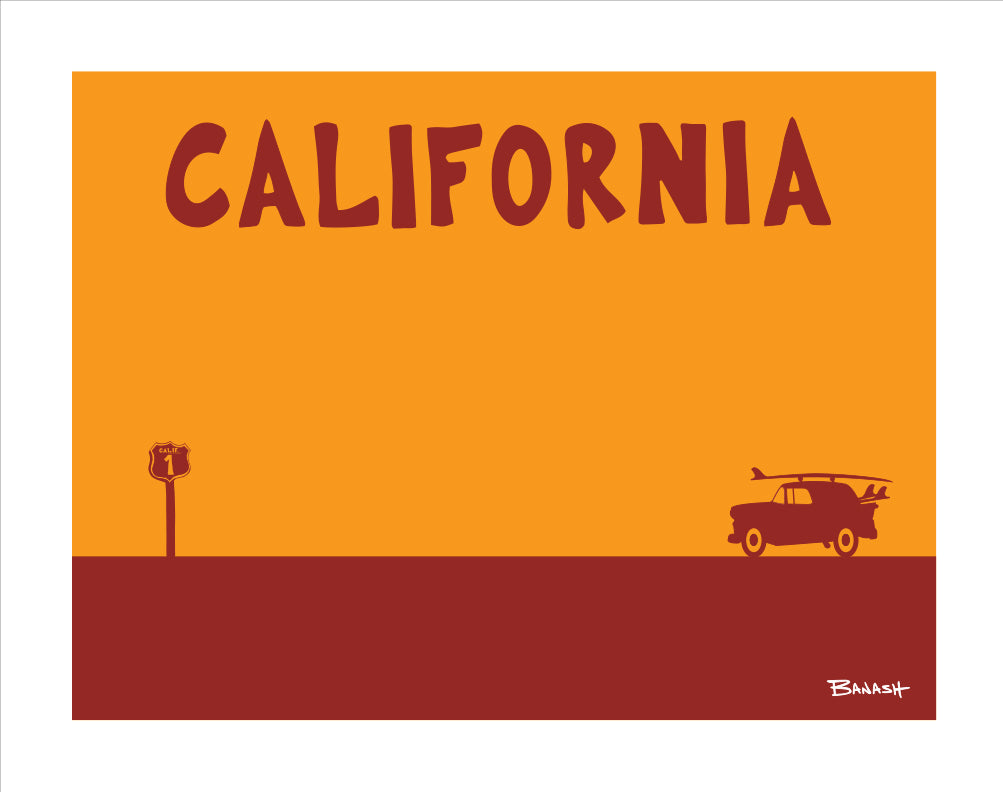 CALIFORNIA ~ CATCH A SURF ~ SURF NOMAD ~ 16x20