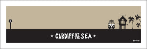 CARDIFF BY THE SEA ~ SURF HUT ~ 8x24