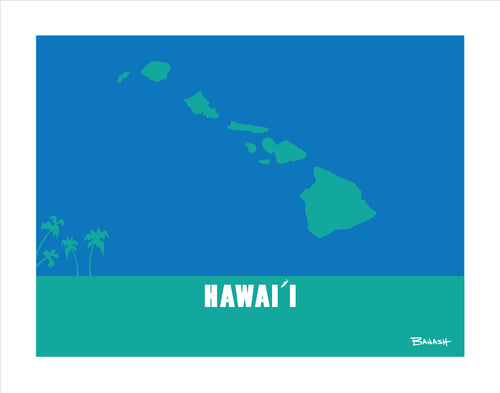 HAWAII ~ CHAIN OF ISLANDS ~ 16x20