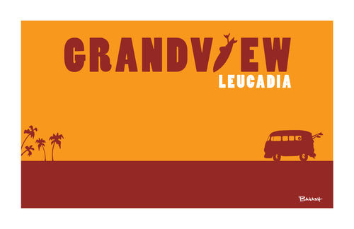 GRANDVIEW ~ LEUCADIA ~ CATCH A SURF ~ SURF BUS ~ 12x18