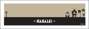 HANALEI ~ SURF HUT ~ 8x24