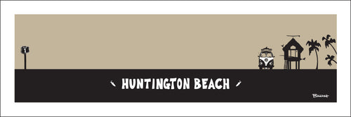 HUNTINGTON BEACH ~ SURF HUT ~ 8x24