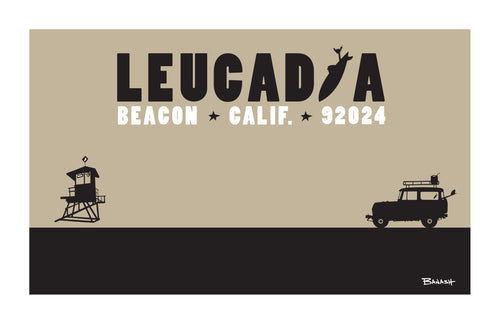 LEUCADIA ~ BEACON ~ CALIF ~ 92024 ~ SURF LAND CRUISER II ~ TOWER ~ 12x18