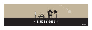 LIVE BY SOUL ~ SURF HUT ~ 8x24