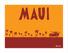 Load image into Gallery viewer, MAUI ~ SURF NOMAD ~ PALMS ~ CATCH A SURF ~ 16x20