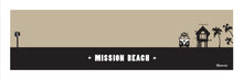 Load image into Gallery viewer, MISSION BEACH ~ SURF HUT ~ 8x24