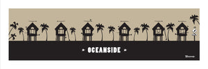 OCEANSIDE ~ SURF HUTS ~ 8x24