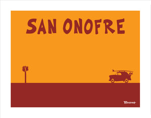 SAN ONOFRE ~ CATCH A SURF ~ SURF NOMAD ~ 16x20