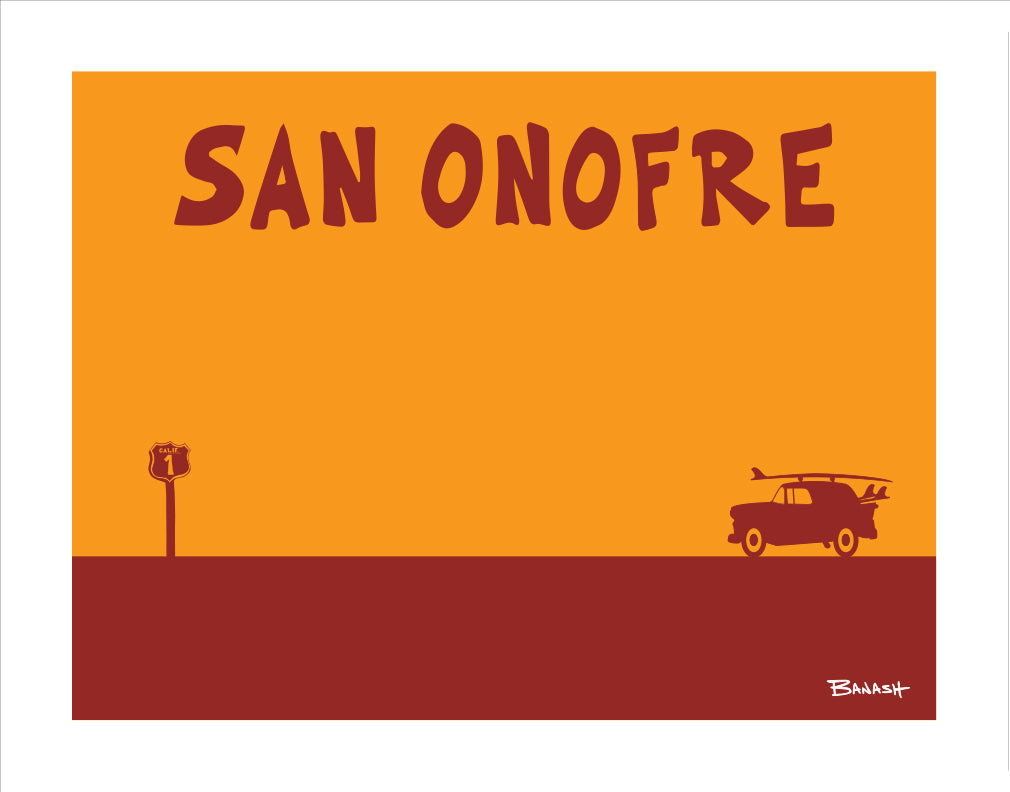SAN ONOFRE ~ CATCH A SURF ~ SURF NOMAD ~ 16x20
