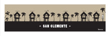 Load image into Gallery viewer, SAN CLEMENTE ~ SURF HUTS ~ 8x24