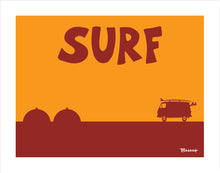 Load image into Gallery viewer, SURF ~ SONGS ~ SURF VAN ~ 16x20