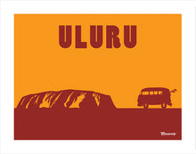 Load image into Gallery viewer, ULURU ~ CATCH A SURF ~ SURF BUS ~ 16x20