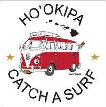Load image into Gallery viewer, HOOKIPA ~ CATCH A SURF ~ SURF BUS ~ 12x12