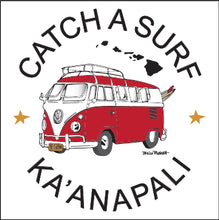 Load image into Gallery viewer, KAANAPALI ~ CATCH A SURF ~ SURF BUS ~ 12x12