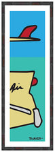 Load image into Gallery viewer, BEL AIR ~ SURFBOARD ~ CARDIFF BY THE SEA ~ 8x24