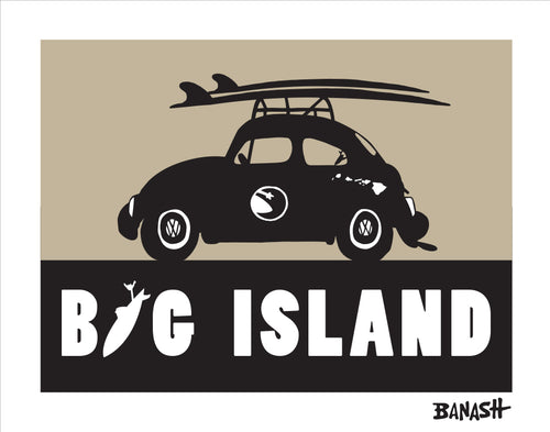 BIG ISLAND ~ SURF BUG ~ 16x20