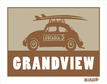 Load image into Gallery viewer, GRANDVIEW ~ CATCH SAND ~ SURF BUG ~ LEUCADIA ~ 16x20