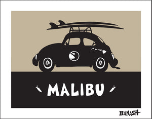 MALIBU ~ SURF BUG ~ 16x20