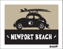 Load image into Gallery viewer, NEWPORT BEACH ~ SURF BUG ~ 16x20