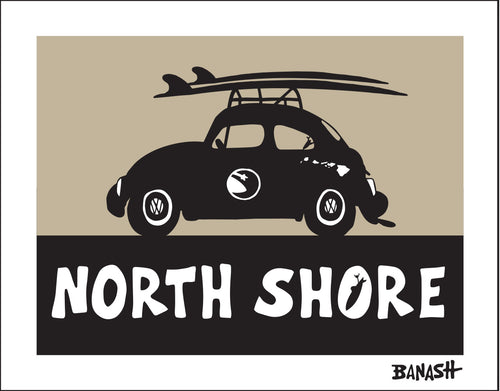 NORTH SHORE ~ SURF BUG ~ 16x20