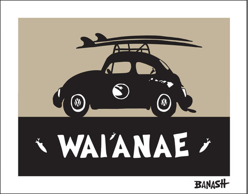 WAIANAE ~ SURF BUG ~ 16x20