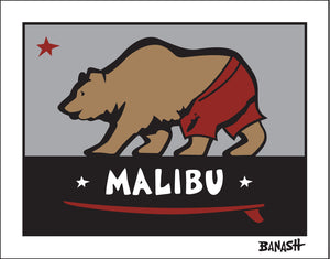 MALIBU ~ SURF BEAR ~ 3:4
