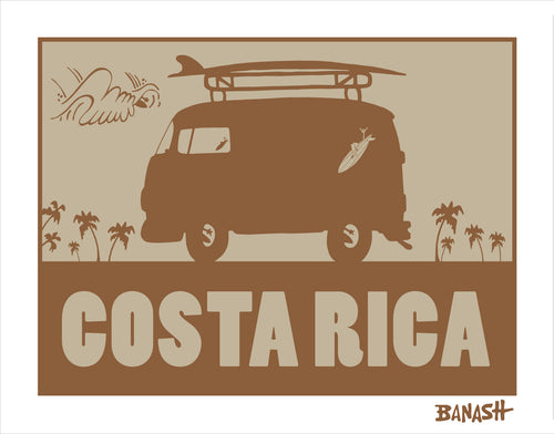 COSTA RICA ~ SURF BUS ~ 16x20
