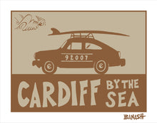 Load image into Gallery viewer, CARDIFF BY THE SEA ~ SURF FASTBACK ~ 16x20