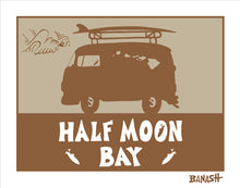 Load image into Gallery viewer, HALF MOON BAY ~ SURF BUS ~ 16x20