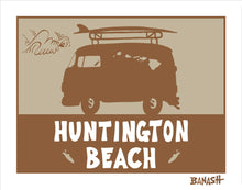 Load image into Gallery viewer, HUNTINGTON BEACH ~ CATCH SAND ~ SURF BUS ~ 16x20