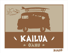 Load image into Gallery viewer, KAILUA ~ SURF BUS ~ 16x20