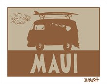 Load image into Gallery viewer, MAUI ~ SURF BUS ~ CATCH SAND ~ 16x20