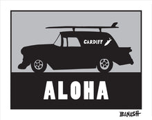 Load image into Gallery viewer, ALOHA ~ SURF NOMAD ~ CARDIFF BY THE SEA ~ 16x20