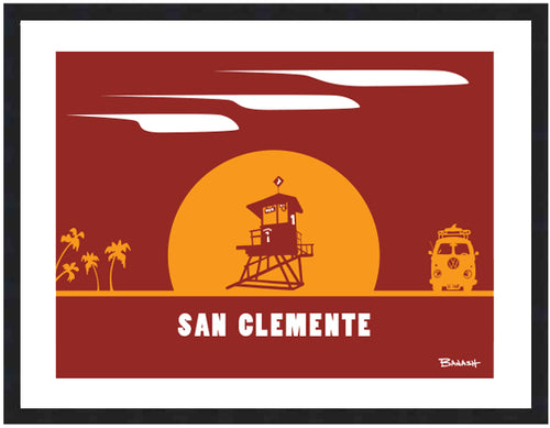 SAN CLEMENTE ~ CATCH SUNDOWN ~ TOWER 1 ~ 16x20