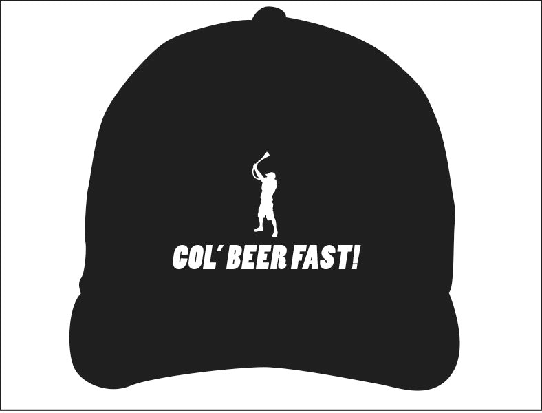 COL' BEER FAST ~ BEER BONG ~ HAT