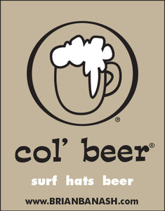 COL' BEER ~ CARDIFF ~ HAT