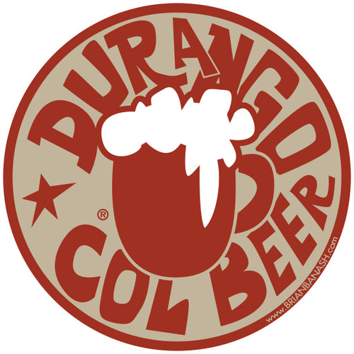 COL BEER ~ MUG ~ DURANGO ~ TIKI STYLE ~ STICKERS (15) ~ 3