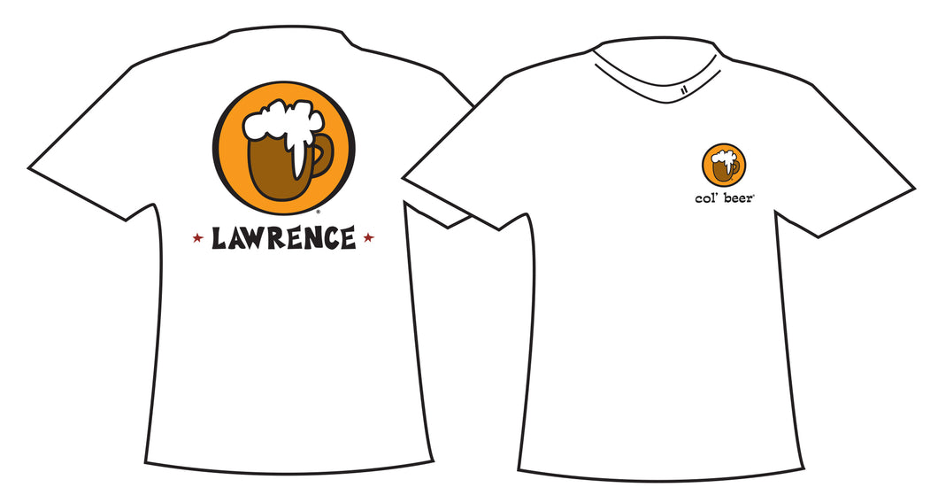LAWRENCE ~ COL BEER CLASSIC LOGO