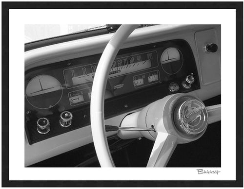 CHEVY TRUCK ~ 1966 ~ SUBLIME DASH ~ 16x20