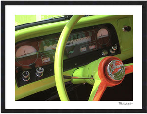 CHEVY TRUCK ~ 1966 ~ SUBLIME DASH ~ 16x20
