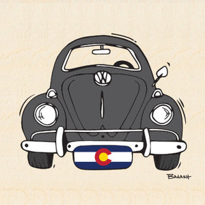 COLORADO ~ VW BUG GRILL ~ CO PLATE ~ 6x6