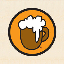 Load image into Gallery viewer, COL&#39; BEER ~ CLASSIC LOGO ~ 6x6