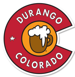 DURANGO ~ COLORADO LOGO ~ COL BEER ~ STICKERS (15) ~ 3