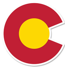 Load image into Gallery viewer, COLORADO LOGO ~ STICKERS (15) ~ 3&quot;