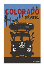 Load image into Gallery viewer, COLORADO RIVER ~ RAFT BUS GRILL ~ DESERT SLOPE ~ 12x18