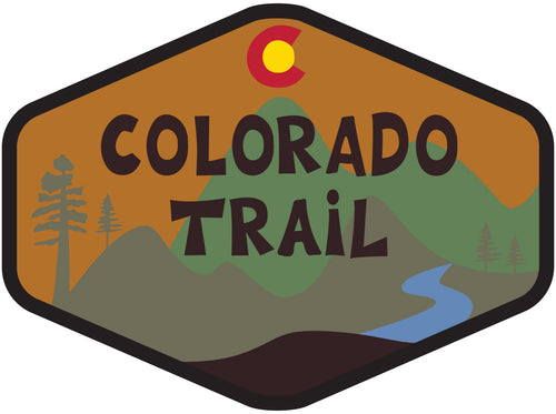 COLORADO TRAIL ~ DURANGO ~ STICKER ~ 3
