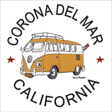 Load image into Gallery viewer, CORONA DEL MAR ~ CALIF STYLE BUS ~ 12x12